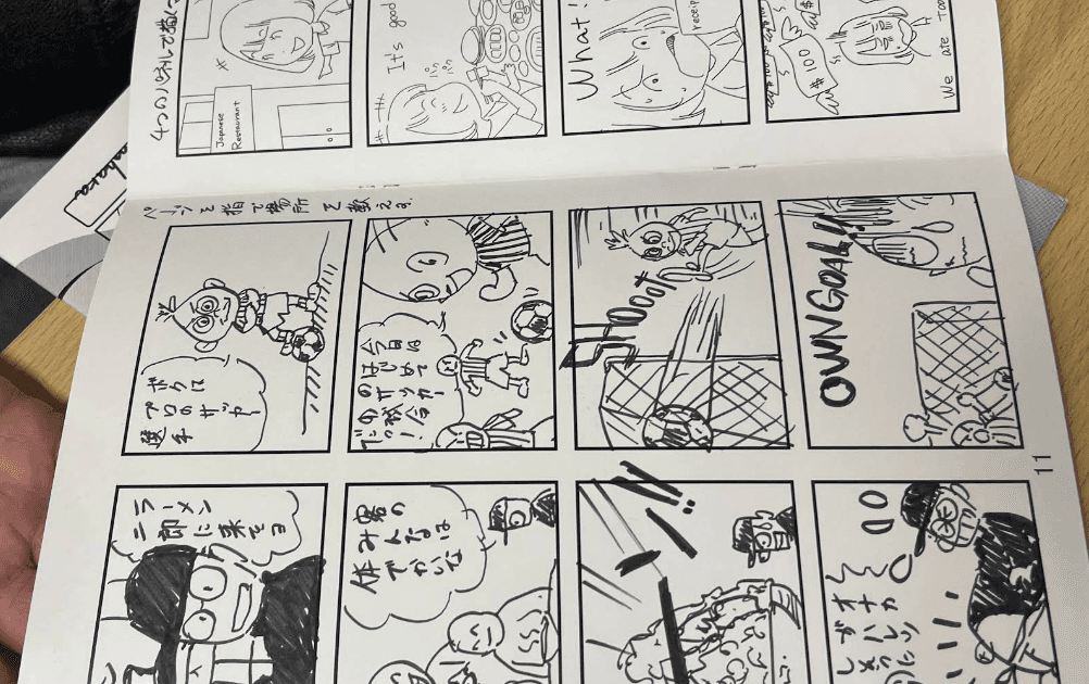 Руки художника над детальной линейной работой